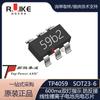 Tp4059 Sot23-6 Serigrafía 59B* Tuowei 600Ma Ic de Carga de Batería de Litio con Indicador de Luz Dual Conexión Anti-Inversa