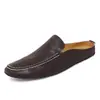 Nuevos Mocasines para Hombre 2024, Piel Suave, Suela Blanda, Zapatos Casuales de Piel, Zapatos Perezosos Slip-On para Hombre, Zapatos Planos Estilo Británico
