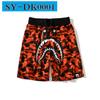 Pantalones Cortos Deportivos Casuales para Hombre y Mujer Serie Cabeza de Tiburón de Color Transfronterizos Estampado Digital 3D Marca de Moda Pantalones de Playa Hawaianos