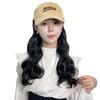 Peluca de comercio electrónico Clase II para mujer, gorro, cabello largo y liso, una pieza, otoño e invierno, nuevo, simulación, cobertura completa de la cabeza, outlet de fábrica