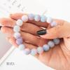 Pulsera de Semilla de Bodhi Imitación Color Gradiente Hielo Transparente Hecha a Mano con Cuentas DIY para Hombres y Mujeres, Pulsera Cambiante de Color con Cadena Colgante de Cuentas Estilo Bosque