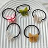 Liga para el cabello de goma acética de alta calidad estilo coreano, lazo, anillo para el cabello que no daña el cabello, liga para cola de caballo, cuerda para moño, nuevo para mujer