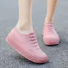 Botas Femininas, Botas de Chuva Resistentes ao Desgaste, Calçados Externos Macios e da Moda para Primavera e Verão Femininos, Sapatos Impermeáveis para as Quatro Estações, Botas de Chuva Femininas de Celebridade da Internet, Sapatos de Borracha