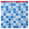 Azulejos de mosaico de cristal para piscina, piscina de observación, inodoro, estanque de peces, bañera, azulejos azules para casa de huéspedes
