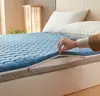 Cubierta de Cama Cubierta de Colchón de Látex Cubierta Protectora Dormitorio de Estudiante Individual Sábana Todo Incluido Chaqueta de Esponja Extraíble y Lavable Cubierta de Colchón Marrón