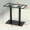Suporte de Pé de Mesa de Ferro Forjado Foshan, Base de Mesa Grande, Estrutura de Mesa de Metal, Pé de Mesa de Jantar Simples, Pé de Mesa