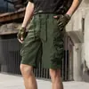 Shorts de trabalho hardcore estilo novo de verão com múltiplos bolsos, shorts casuais soltos masculinos, roupas masculinas de alta qualidade da moda