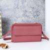 Nova bolsa para celular com tela sensível ao toque, bolsa pequena e elegante para mulheres, bolsa para celular de mão popular na Internet