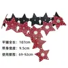 Europa y Estados Unidos venta caliente transfronteriza sello de cintura exagerado costura de estrella de cinco puntas cinturón de mujer retro callejero cinturón de remaches Joker venta al por mayor