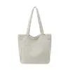 Bolso de pana, nuevo estilo otoño/invierno, bolso tote de gran capacidad para mujer, bolso de hombro casual, bolso versátil para el día a día