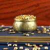 Nuevos Adornos Decorativos de Latón de Cinco Vías, Cilindro del Dios de la Riqueza, Cornucopia, Hogar, Oficina, Tienda, Artesanía Metálica, Regalos