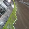Decoraciones de Techo de Gasa de Moda para Restaurantes, Casas de Huéspedes, Hoteles, Áreas Exteriores y Decoraciones de Techo de Malla Luminosa para Exteriores