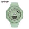 SANDA/SANDA 6005-1 Reloj de moda para actividades al aire libre, para hombres y mujeres, ideal para la escuela secundaria, al por mayor