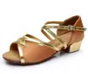 Sapatos de Dança Latina Infantil, Sapatos de Dança de Cetim de Salto Baixo, Sapatos de Dança Confortáveis de Sola Macia para Meninas, Cha-Cha, Rumba, Samba, Sapatos Brilhantes