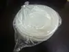 Pratos Descartáveis Pratos de Plástico Prato de Frutas Prato Redondo Espessado Transparente Doméstico Churrasco Piquenique Pratos Suprimento