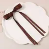Venta caliente transfronteriza cinta multicolor cinta lateral pinza para el pelo pequeña lazo pinza de pico de pato trenzado dulce dopamina accesorios para el cabello niña