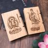 Sutra Thuja Carregar Prajna Coração de Jaca Sutra Maldição da Grande Tristeza Bolsa Sândalo Sutra Budista Peça de Mão para Brincar