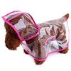 Impermeable para Mascotas Poncho de Lluvia Transparente de Plástico para Días Lluviosos Impermeable para Perros Grande, Mediano y Pequeño Comercio Exterior Transfronterizo Ropa para Mascotas