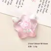 Accesorios de Resina para Manualidades de Dibujos Animados, Pinzas para el Cabello de Personajes Gorditos con Pegamento de Crema para el Clima, Accesorios para Funda de Teléfono, Hebilla de Zapato, Llavero