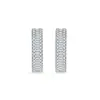 Pendientes de Plata de Ley S925 con Moissanita para Dropshipping Transfronterizo, Pendientes de Plata de Ley Exagerados Estilo Vacacional de Lujo de Gama Alta