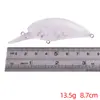 Cuerpo en blanco para VIB de grasa de roca Mino al por mayor, se puede ensamblar, señuelo de plástico en blanco sin pintar, DIY