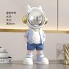 Ornamentos de Astronauta de Luxo Leve Sala de Estar Quarto Adega Armário de TV Estante Decorações para Casa Presente Criativo