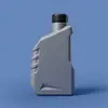 Contenedor de Aceite de Plástico HDPE de 4 Litros con Línea de Nivel de Líquido, Sellado y a Prueba de Fugas, Adecuado para Diésel, Gasolina, Aceite Lubricante y Anticongelante