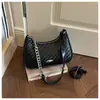 Bolsa de Ombro Cruzada Estilo Coreano Tecida para Mulheres, Nova Moda 2026, Estilosa, Casual, Bolsa de Ombro Cruzada de Luxo Leve para o Dia a Dia