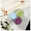 Vela Aromática de Vidrio Colorida Vela Romántica para Propuesta de Cumpleaños Soportes para Velas Venta al por Mayor Boda con Aroma a Rosa