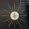 Comércio Exterior Moda Relógio de Luxo Leve Relógio de Parede Sala de Estar Criativo Decoração de Casa Relógio Simples Nórdico Relógio de Parede Relógio