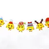 Novos Suprimentos de Decoração de Natal Bandeiras de Desenho Animado e Bandeiras Coloridas Decoração de Cena de Atmosfera Natalina Bandeiras de Papel Penduradas Atacado