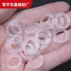 Anillo de Sellado de Silicona Blanca Transparente Tipo O Junta de Sellado Resistente al Aceite y a Altas Temperaturas Anillo O de Silicona Impermeable de Grado Alimenticio Fábrica