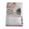 Bico de Confeitar de Aço Inoxidável Conjunto Multipeças Bico para Decorar Bolos Biscoitos Creme Saco de Confeitar Espessado Ferramentas de Confeitaria DIY