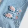 Pantalones Deportivos de Encaje de Dibujos Animados para Niñas Otoño Elegantes Sueltos Casuales Largos para Bebé