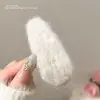 Melodía Romántica~Pasador de Pelo de Felpa con Forma de Copo de Nieve y Estrella de Invierno para Mujer, Pinza para el Pelo Dulce y Linda Estilo Coreano, Pinza Lateral, Pinza para el Flequillo