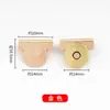 Fechos Magnéticos Fortes, Botões Magnéticos para Bolsas, Malas, Roupas, Casacos, Botões de Pressão Invisíveis, Botões Magnéticos Fortes de Metal