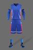 Rápido atacado de treinamento de competição transfronteiriça Esportes uniforme da equipe de Jersey das crianças uniforme de bola impresso uniforme de basquete terno dos homens impresso