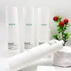Botellas Suaves de Cosméticos en Stock, Botellas Pequeñas de Tamaño Viaje, Botellas para Limpiador Facial y Crema de Manos, Cosméticos en Tubo Suave Blanco