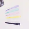 Pinza para el Pelo de Acrílico de Color Sólido Minimalista sin Costuras para Flequillo de Mujer, Pinza de Pato Especial para Lavado de Cara y Maquillaje, Accesorios para el Pelo Suelto