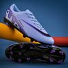 Zapatos de Fútbol Nuevos de Caña Baja Transfronterizos 2026 para Hombres, Mujeres y Niños, con Tacos Múltiples para Césped Artificial y Zapatos de Fútbol de Cuero con Tacos Largos para Competición y Entrenamiento