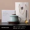 Juego de Té Creativo Separación de Agua y Té Taza de Agua de Cerámica Té Té Té Taza de Té Oficina Hogar Taza de Café Ceremonia de Acompañamiento