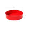 Forma Redonda Profunda Antiaderente Extra Grossa para Cheesecake 4 Polegadas 6 Polegadas 8 Polegadas 10 Polegadas Forma Redonda de Silicone para Assar Bolo