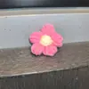Novos Charms de Flor de Lã para Sapato, Flores de Tricô Fofas tipo Pom Pom, Conjunto de Acessórios Destacáveis para Chinelo