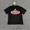 Corteiz Alcatraz Estrella de Cinco Puntas Letra Personalizada Estampada Camiseta de Manga Corta para Hombre Hip-Hop Calle Holgada Casual Top