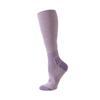 Calcetines de Compresión Personalizados para Mujer Color Puro Otoño e Invierno Base de Toalla Engrosados Combinación de Colores Calcetines Deportivos para Pantorrilla Desodorantes Largos de Compresión
