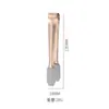 Pinza de silicona para alimentos de acero inoxidable 304, pinza para alimentos, pinza para postres, pinza para hielo, pinza para hielo, pinza para hielo, pinza para azúcar, pinza para hielo