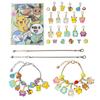 Venda Quente Transfronteiriça Desenho Animado Anime Stizza Mickey 24 Pulseira DIY Presente de Natal Conjunto de Pulseiras Joias