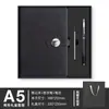 Cuaderno A5 con Hebilla de Negocios, Caja de Regalo de Cuaderno de Alta Gama, Set de Planificador, Regalo Souvenir para Reunión Anual Corporativa, Logo