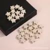 Cuentas de Estrella de Cinco Puntas de Acrílico Color Macarrón con Agujero Recto Llavero de Cuentas Hecho a Mano DIY Pulsera Accesorios de Joyería
