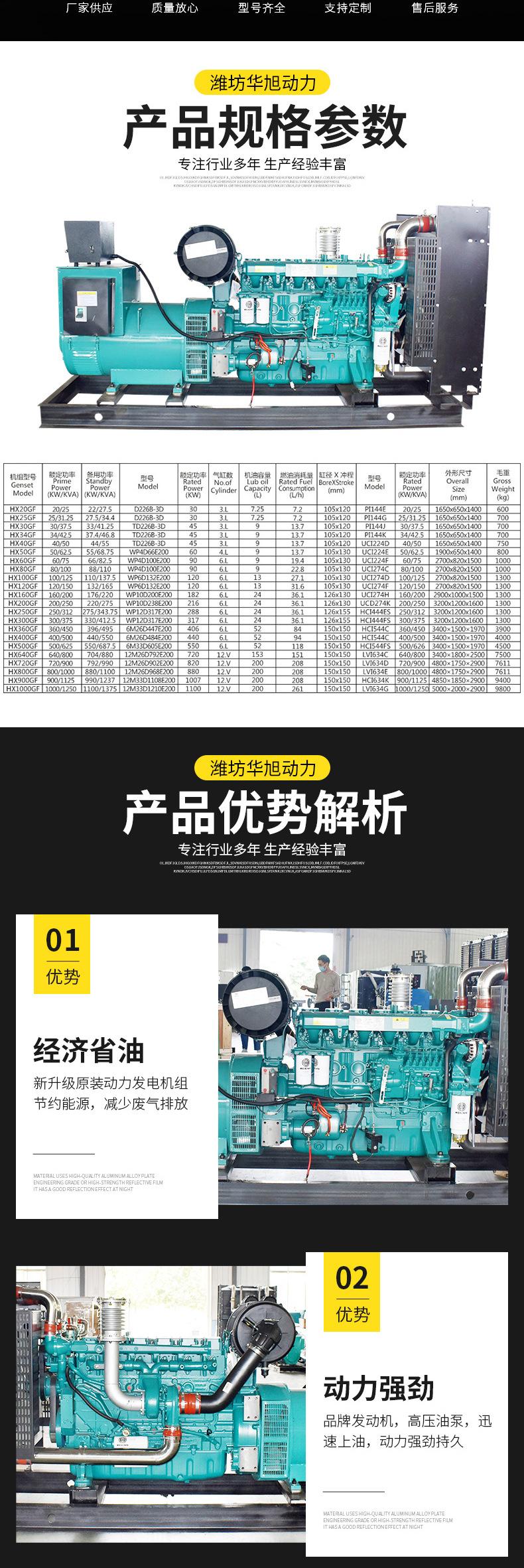 潍柴300KW发电机组详情_02